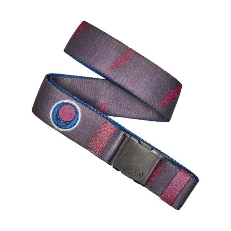 Arcade Grateful Dead We Are Everywhere Belt in Charcoal