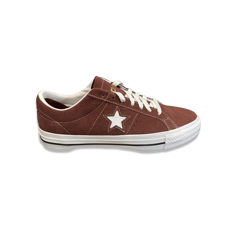 Converse One Star Academy Pro Ox Shoe in Pueblo Brown White and Black