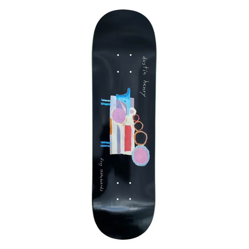 Frog Painted Cow (Dustin Henry) Skateboard Deck