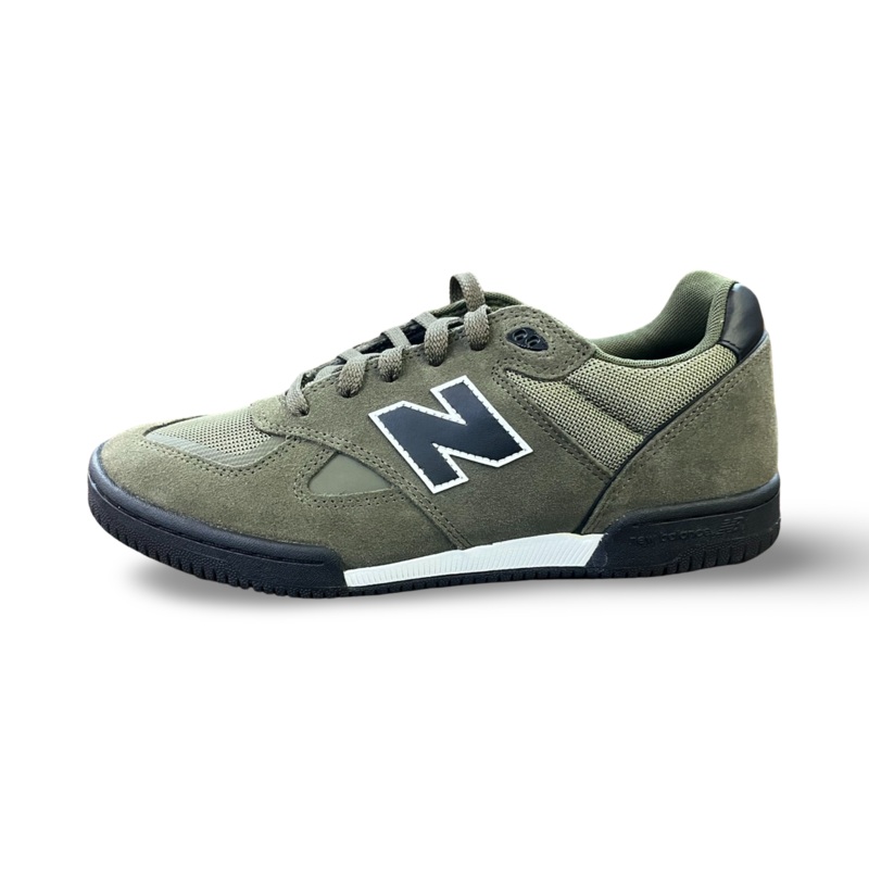 New Balance Numeric Tom Knox 600 D Skate Shoe in Olive and Black