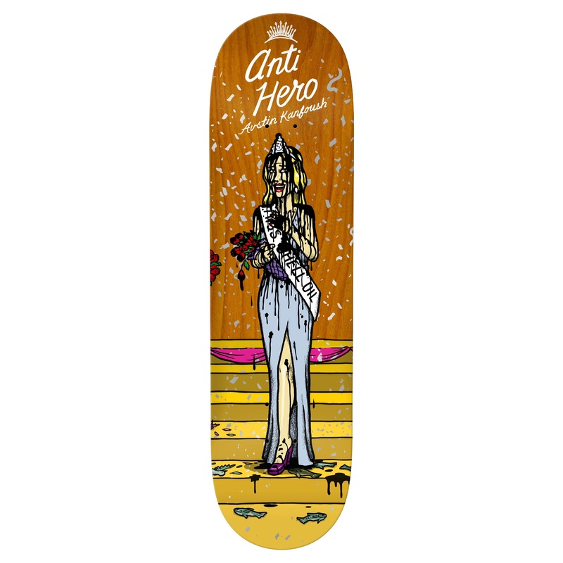 Antihero Miss Corporate Greed Kanfoush Skate Deck
