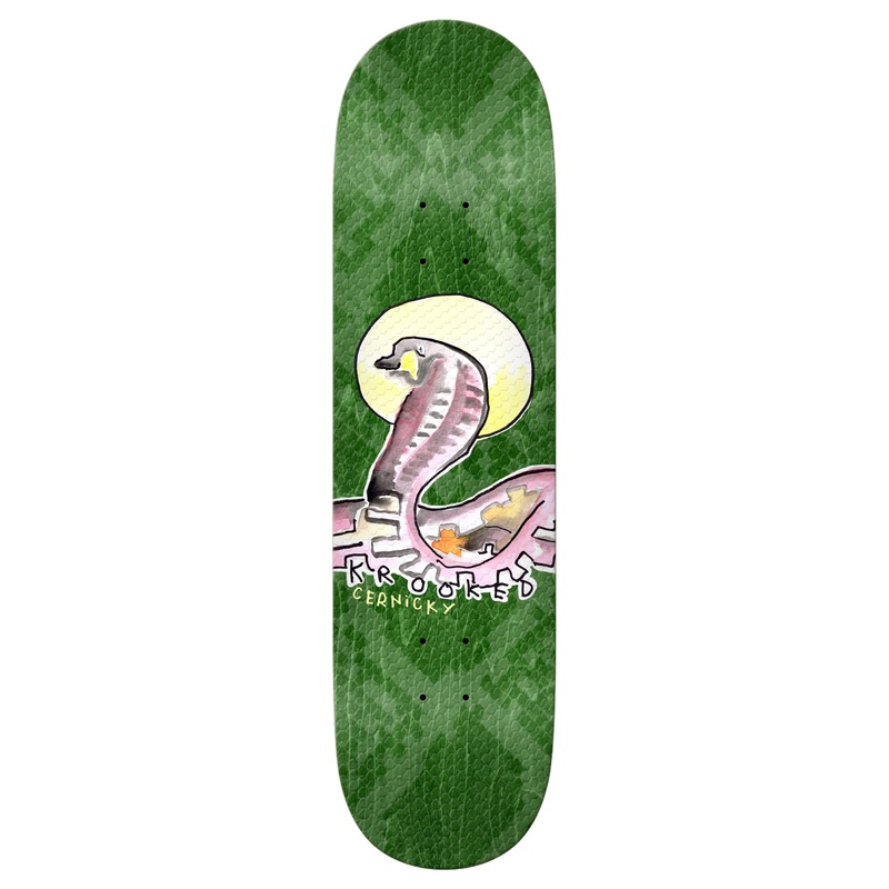 Krooked Cernicky Snake Skate Deck