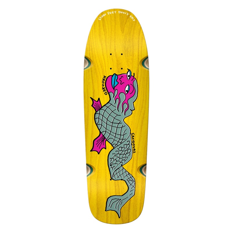 Krooked Sandoval Slow Feet Skate Deck