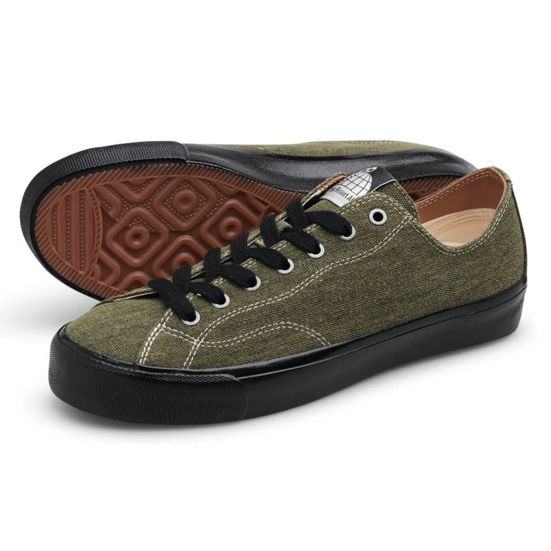 Last Resort AB VM 003 LO Canvas Skate Shoe in Green and Black