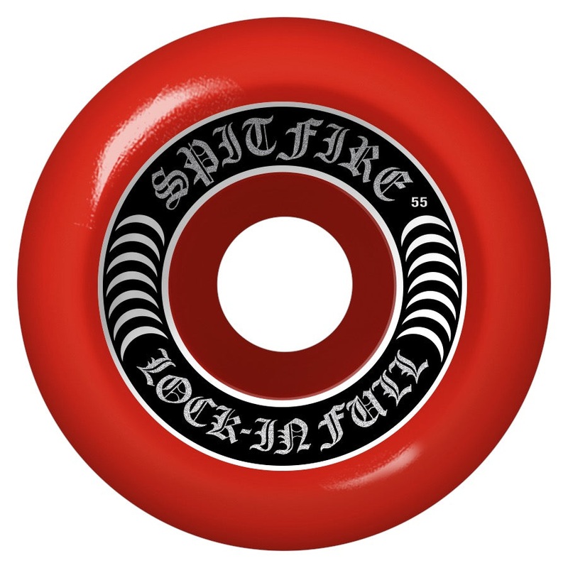 Spitfire Formula Four Lock In Full in Red Skate Wheels