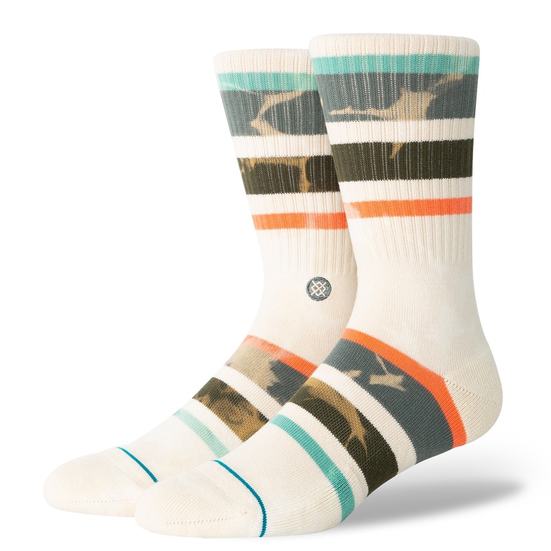 Stance Brong Sock in Vintage White