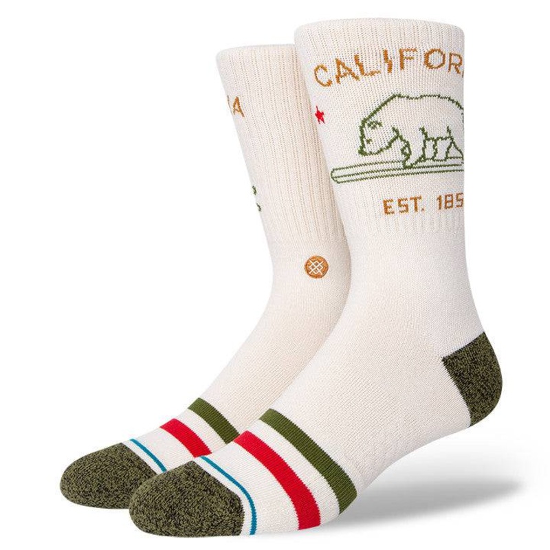 Stance California Republic 2 Sock in Off White