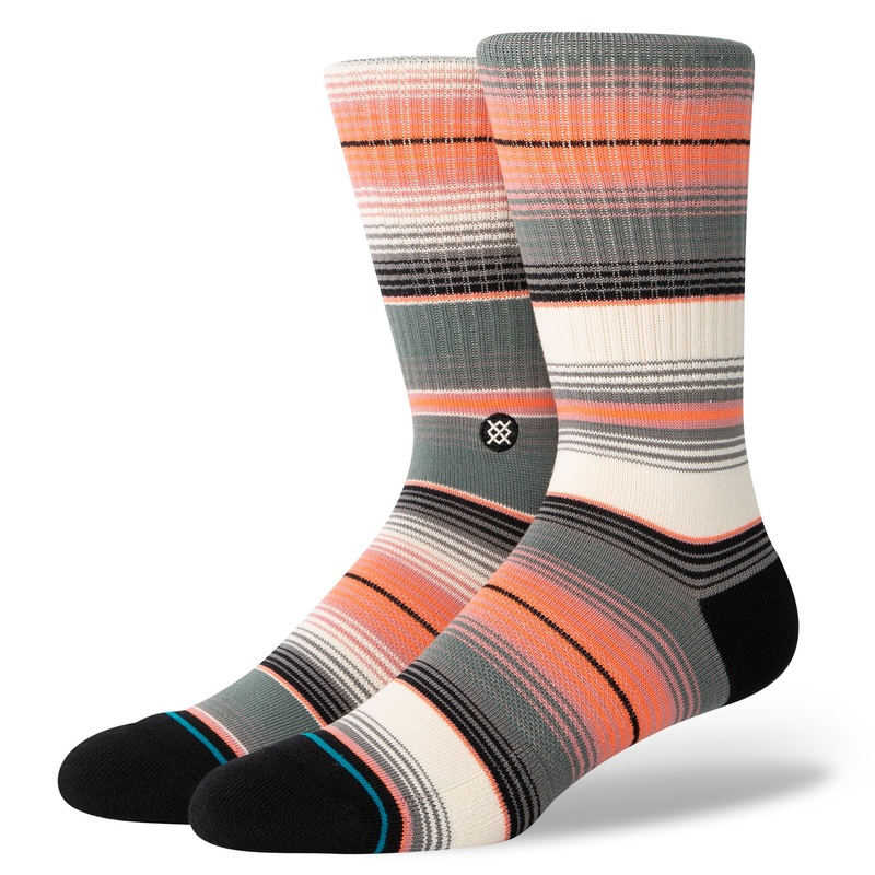 Stance Lanak Pass Crew Sock in Teal