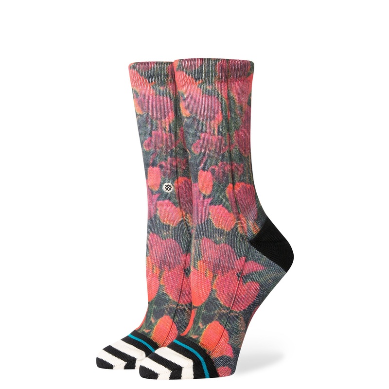 Stance Riso Crew Sock in Black