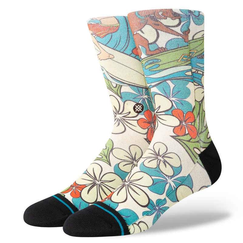 Stance Surfs Up Shaggy Sock in Blue