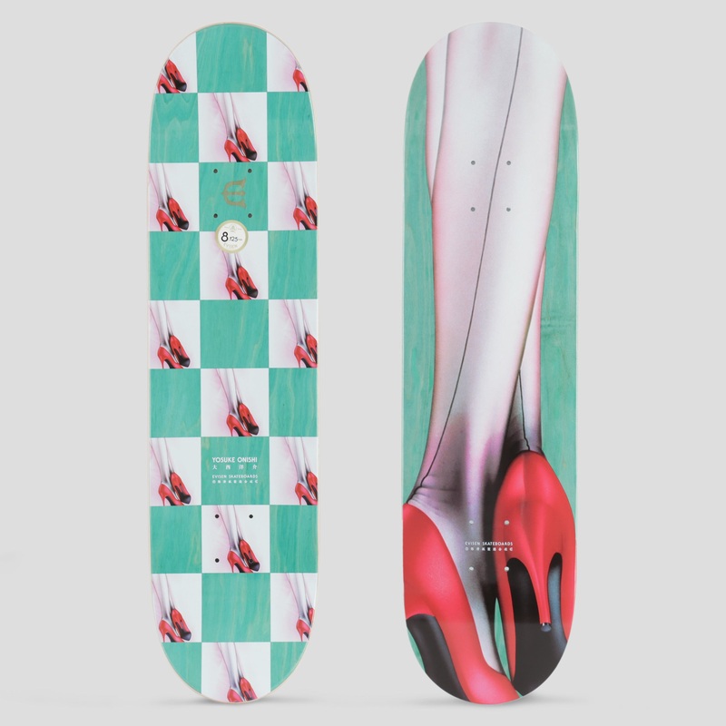 Evisen 8.06 Yosuke Onishi Heel Skateboard Deck
