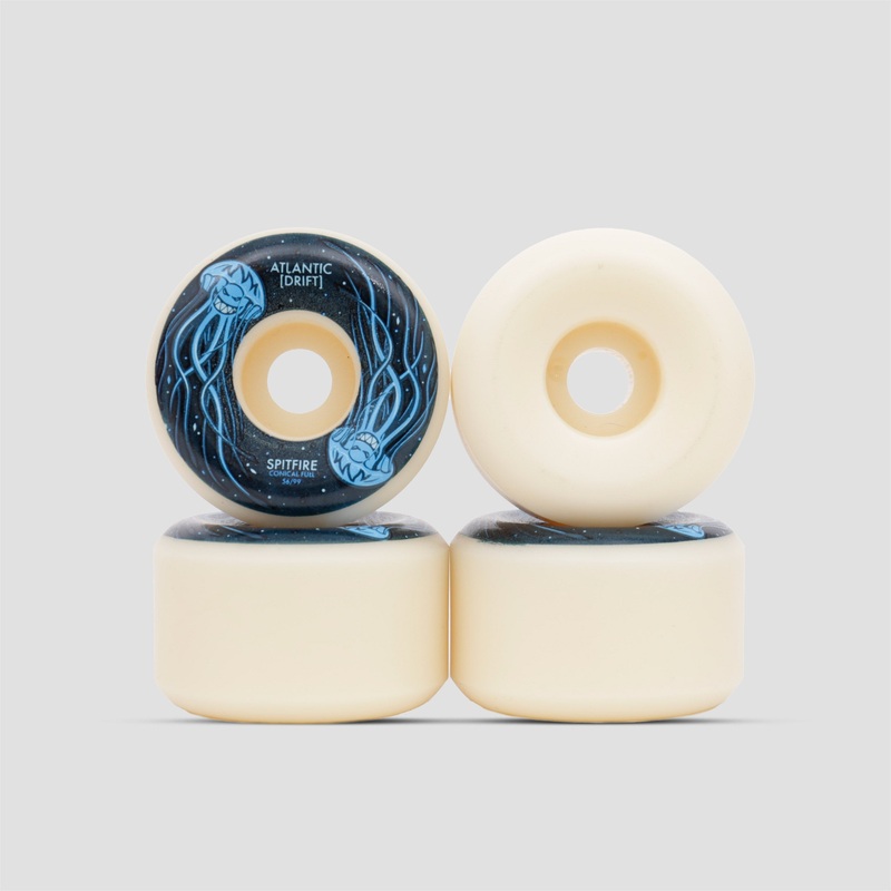 Spitfire x Atlantic Drift 56mm Conical Full 99 Formula Four Skateboard Wheels
