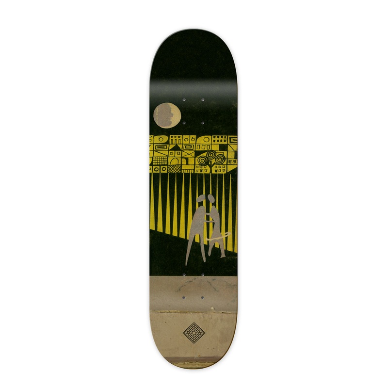 The National Skateboard Co. 8.0 Sundown deck