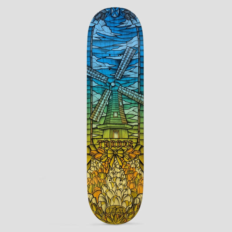 Real 8.5 Tanner Chromatic Cathedral Skateboard Deck