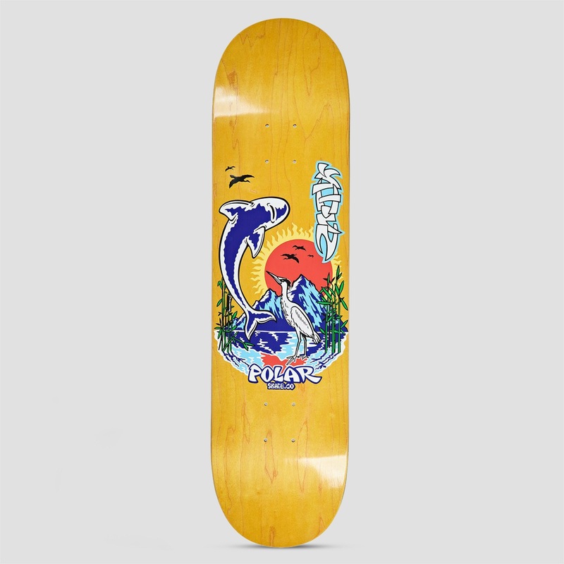Polar 8.5 Shin Sanbongi Mt. Fuji Skateboard Deck