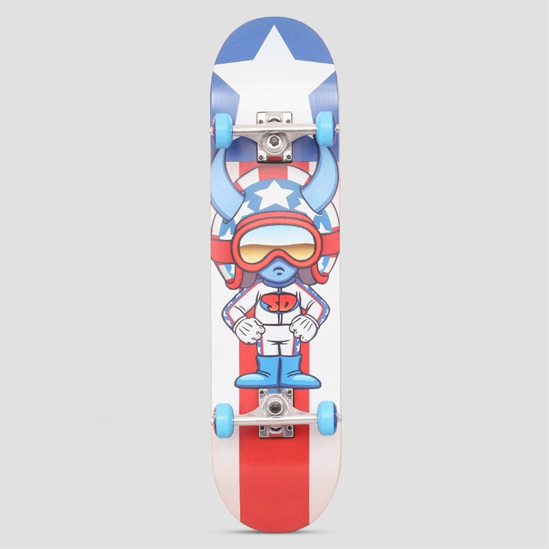 Speed Demons 7.25 Stars Complete Skateboard Multi