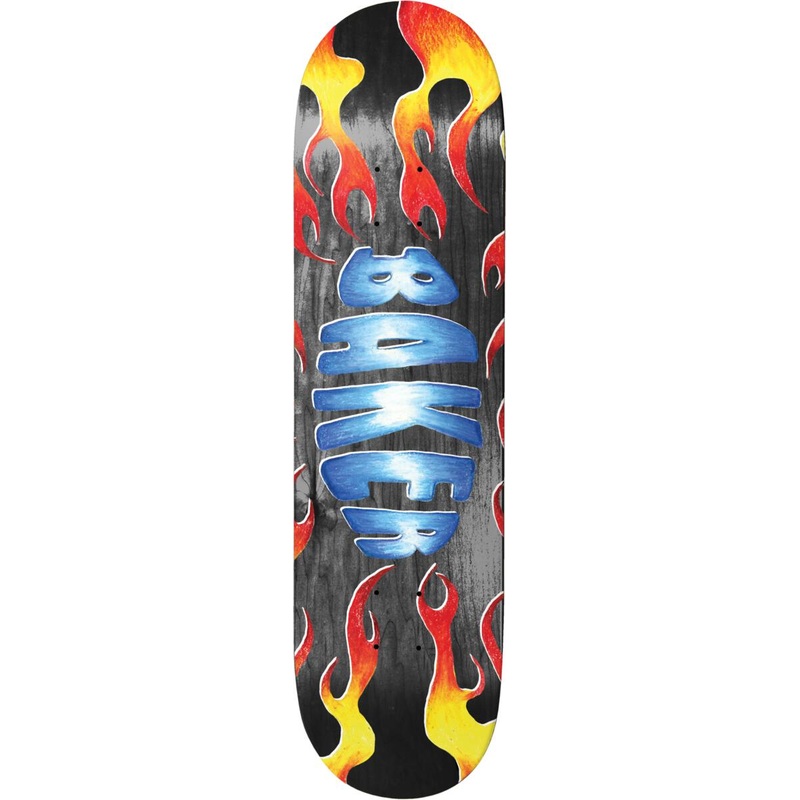 Baker - Allen Flames Deck (8.5")