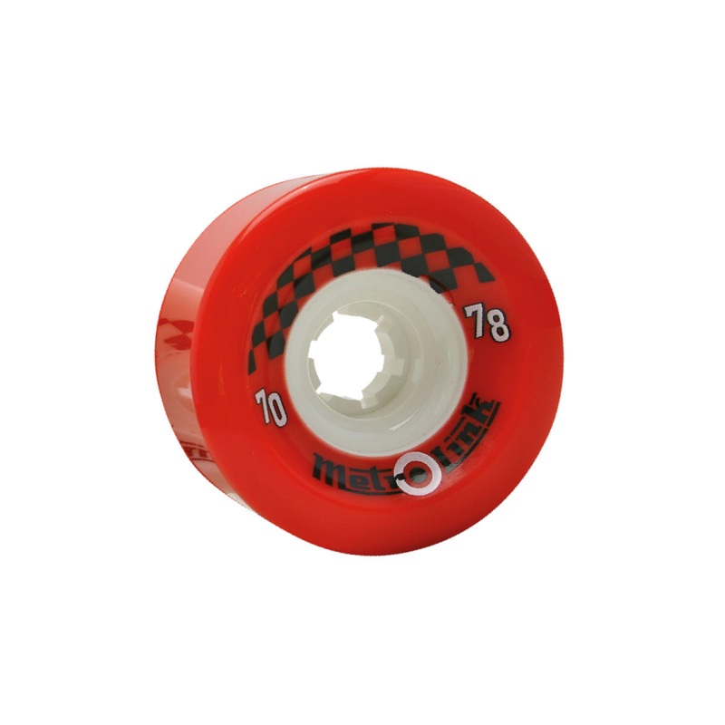 METRO WHEELS - LINK 70MM - RED