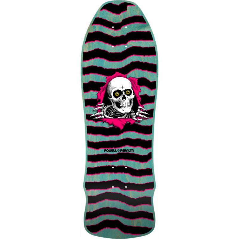 Powell - GeeGah Ripper Teal Stain Deck (9.75")