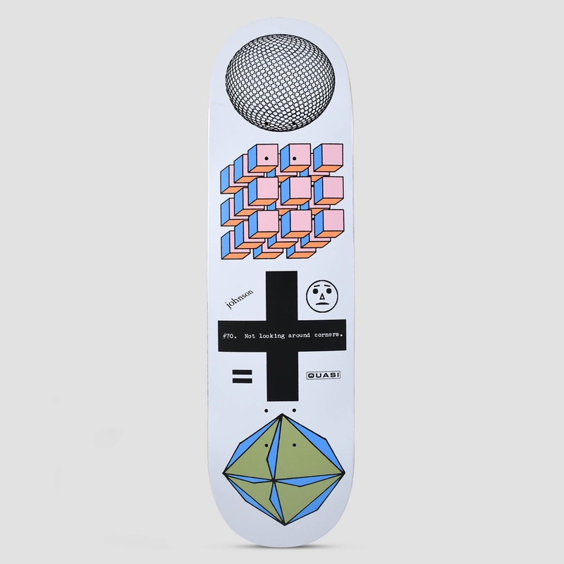 Quasi 8.625 Johnson 3-DPO Skateboard Deck