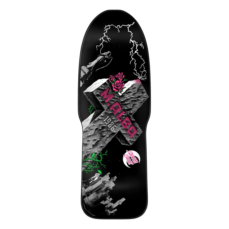 Santa Cruz - Malba Tombstone Reissue Deck (10.24")
