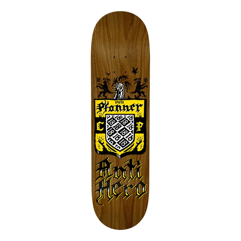 Anti Hero - Chris Pfanner Coat of Arms Deck (8.4")