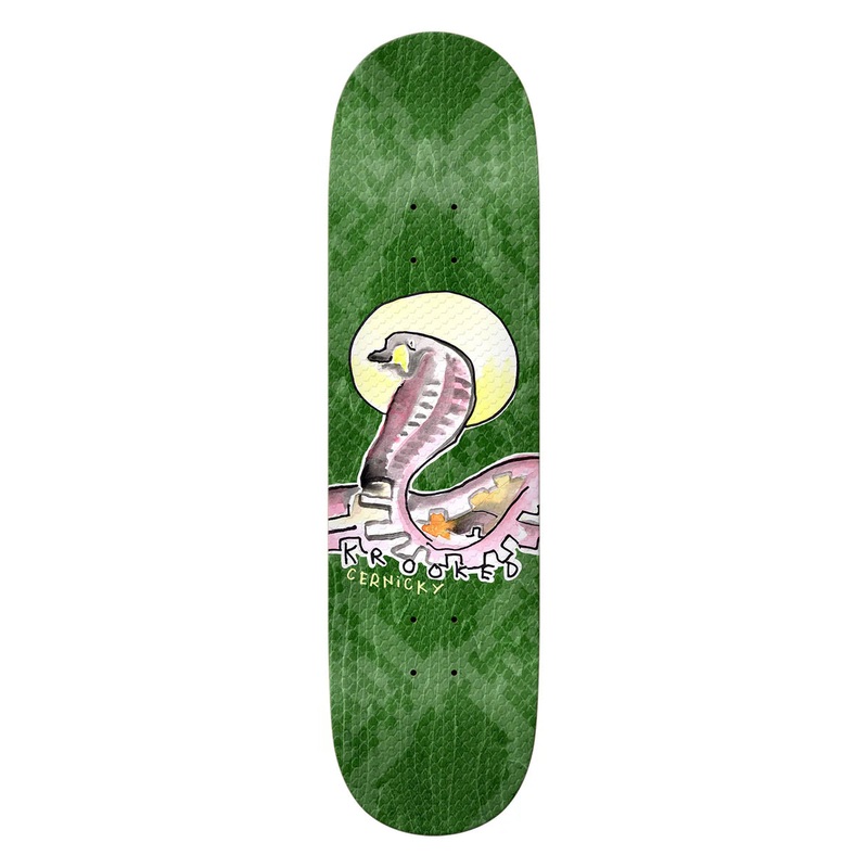 Krooked - Eddie Cernicky Snakeboard Deck (8.62")