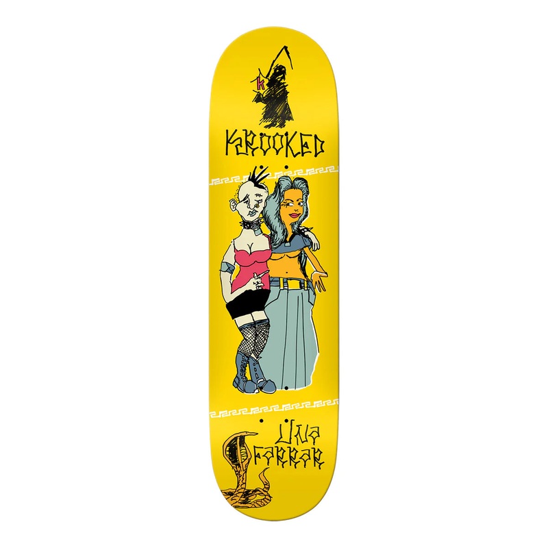 Krooked - Una Farrar Punx True Fit Deck (8.38")