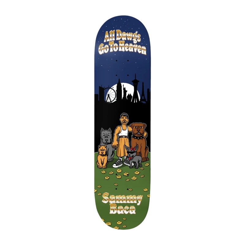 Baker - Sammy Baca All Dawgs Go To Heaven Deck (8.5")