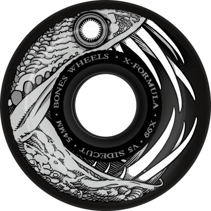 Bones - X-Formula Dark Waters V5 Sidecut 99A Wheels (54mm)