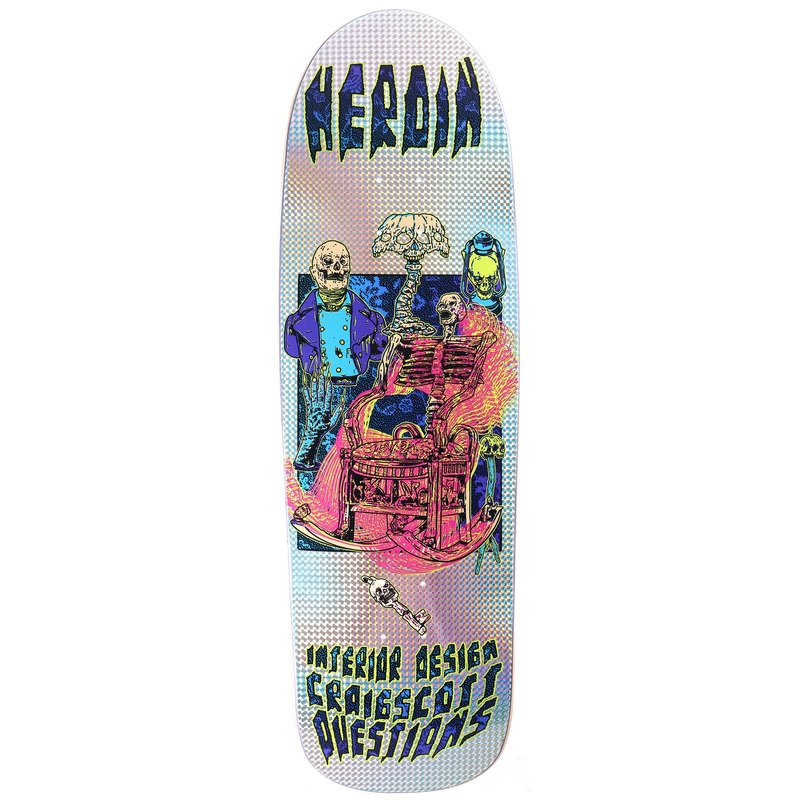 Heroin - Craig Scott Questions Hellscape Deck (10.0")