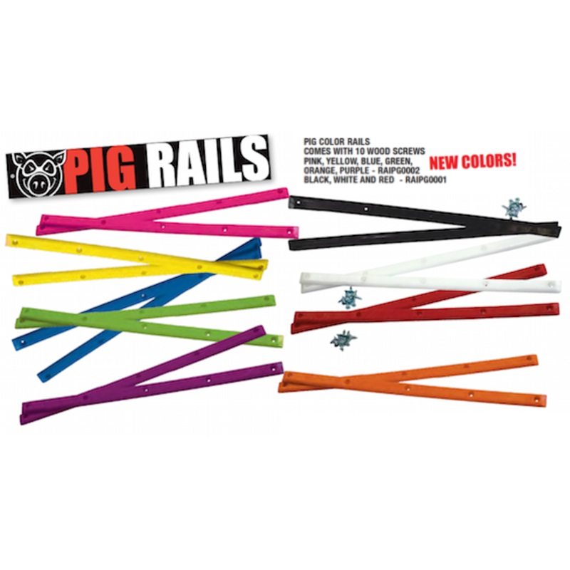 Pig - Rails (Multiple Colors)