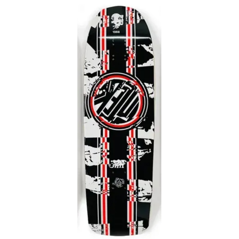 Black Label - John Lucero Crusty Racing Stripe Deck (10") *SALE