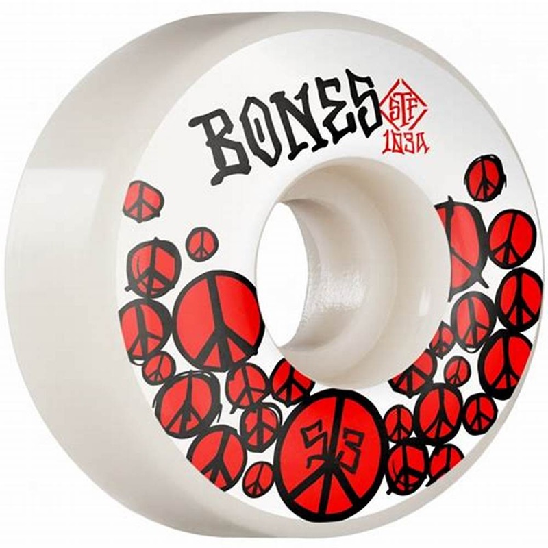 Bones - Peace V1 Standards STF 103a Wheels (52mm)