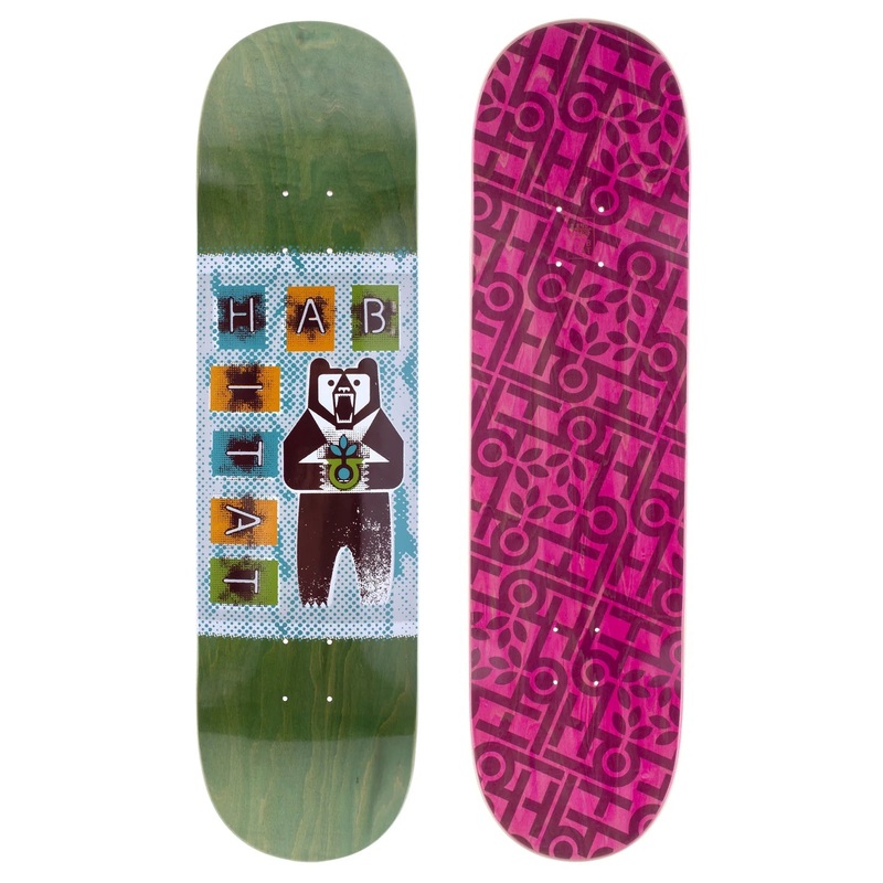 Habitat - Grizzly Blue Deck (8.25")