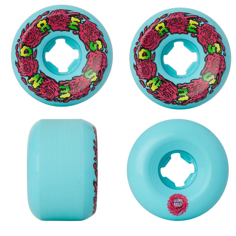 Slime Balls - Dressen Vomit Mini Turquoise Wheels (56mm) *SALE