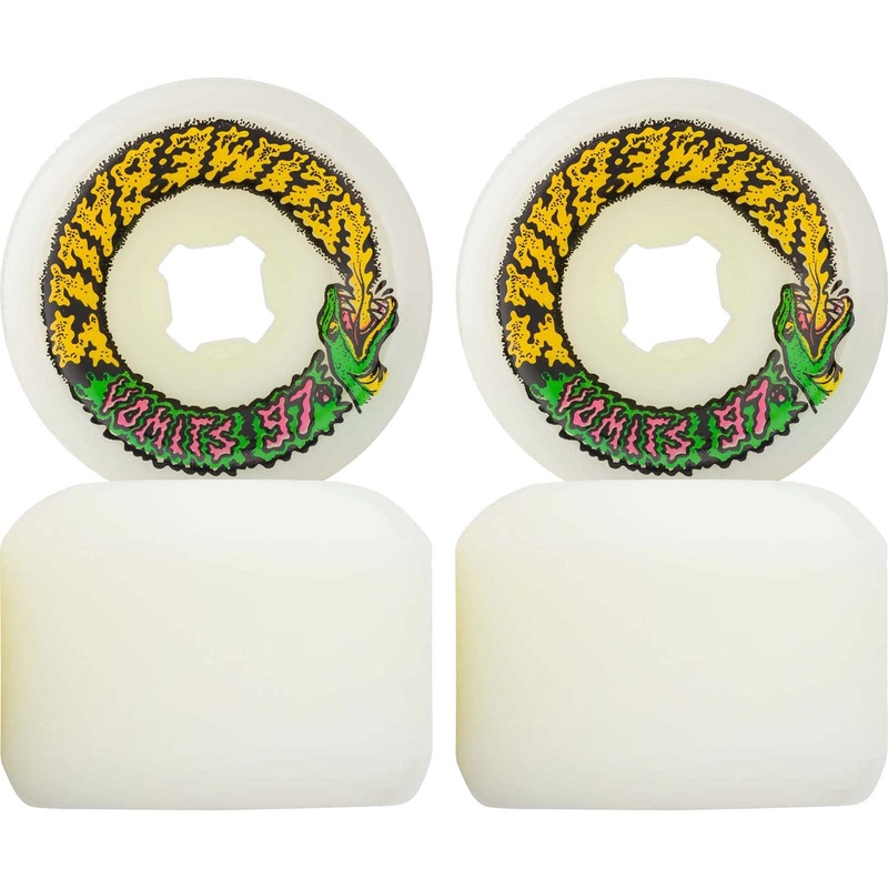 Slime Balls - Snake Vomits White 97a Wheels (60mm) *SALE