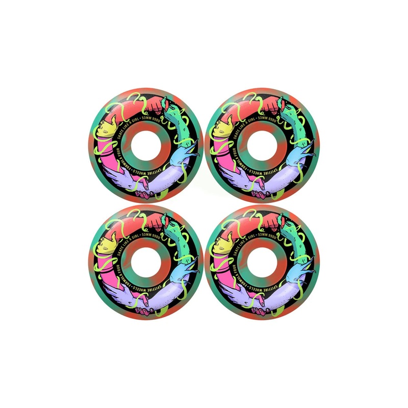 Spitfire - 99 Formula 4 Skate Like A Girl Wheels (53mm) *SALE