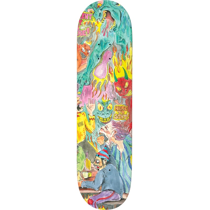 Baker - Justin "Figgy" Figueroa Here to Stay Deck (8.25")