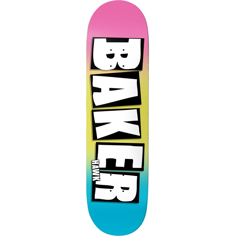 Baker - Riley Hawk Brand Name Sherbert Deck (8")