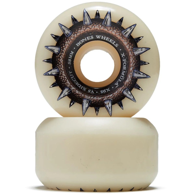 Bones - Street Cleats V5 Sidecut X-Formula 95a Wheels (58mm/60mm)