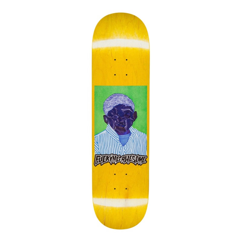 Fucking Awesome - Louie Lopez Painted By Ranee Henderson Deck (8.25")