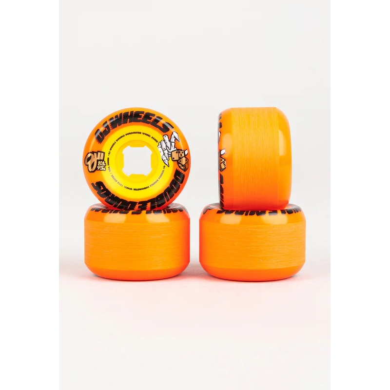 OJ - Double Duro Orange Yellow 99a/95a Wheels (53mm)