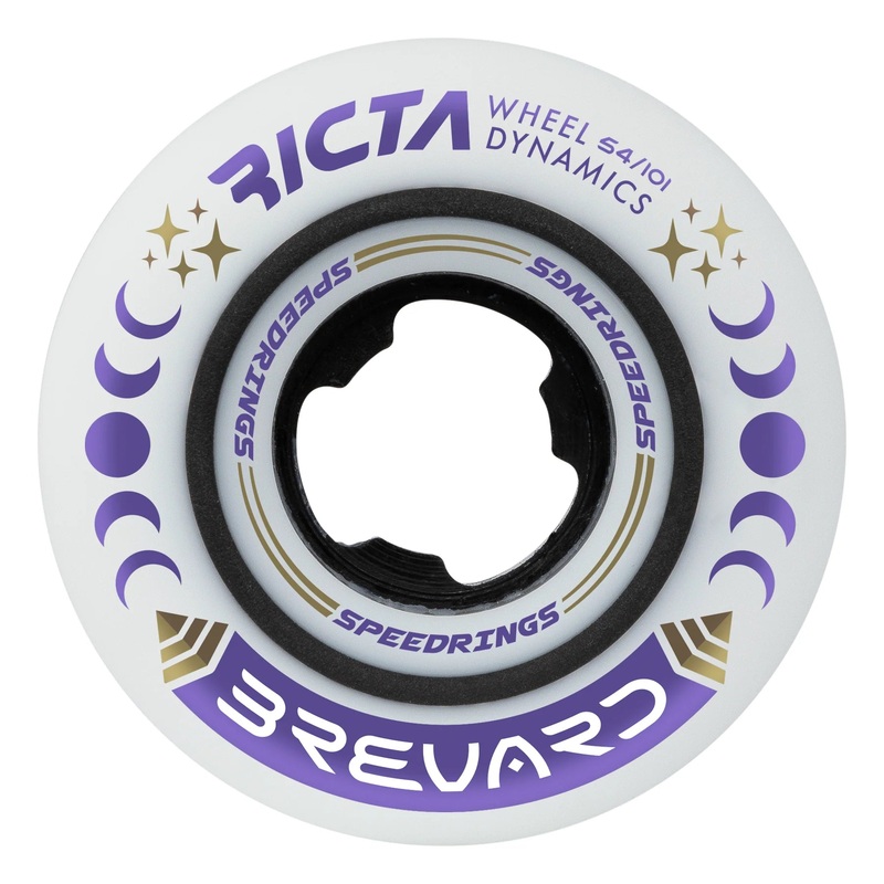 Ricta - Brevard Speedrings White Wide 101a Wheels (54mm)