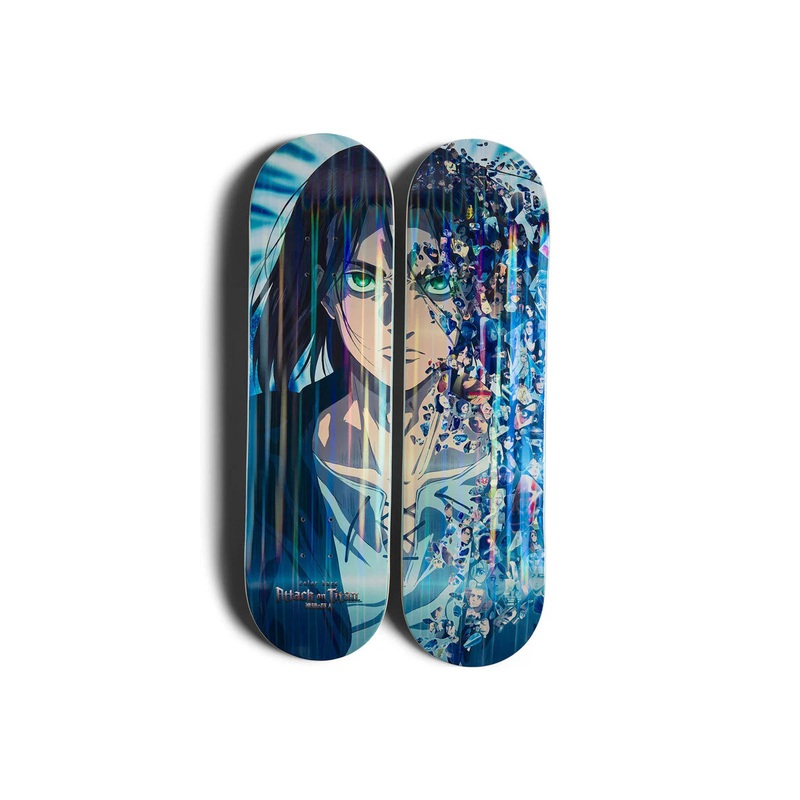 Color Bars - Color Bars x Attack On Titan Final Season 2 Deck Set (8.25")