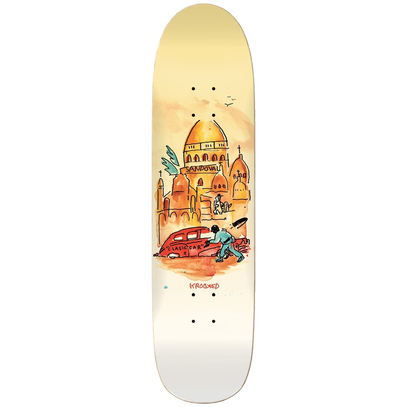 Krooked - Sandoval Klassik Deck (8.25") *SALE