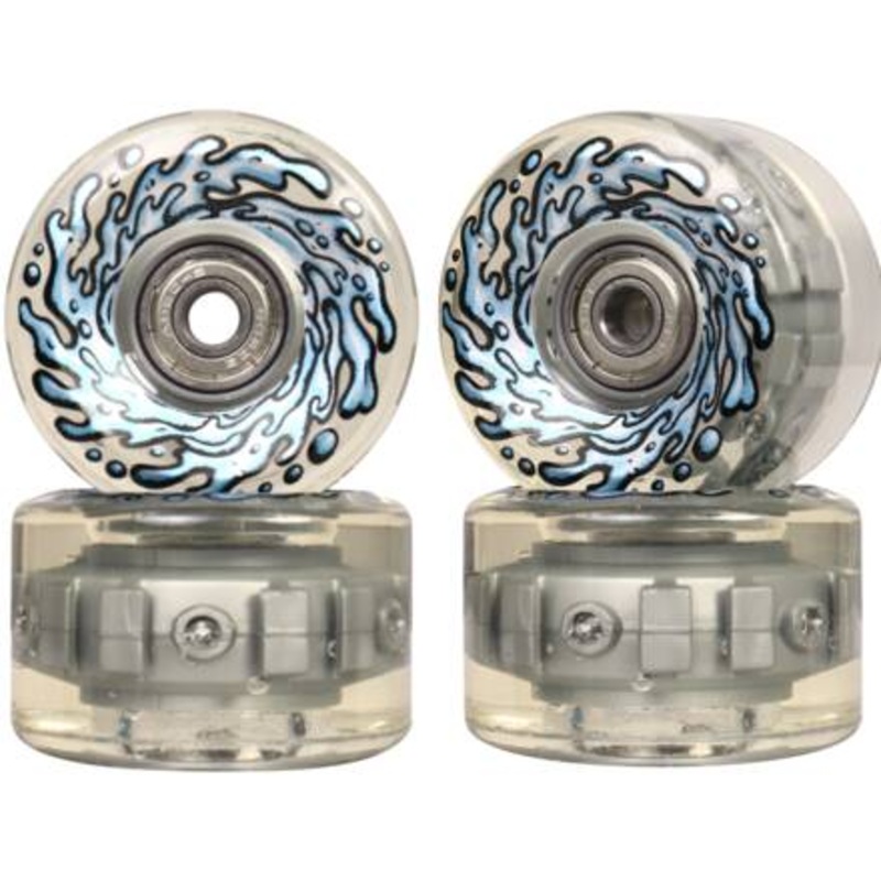 Slime Balls - Light Ups W/ Blue LED and Bearings OG Slime 78a Wheels (60mm)