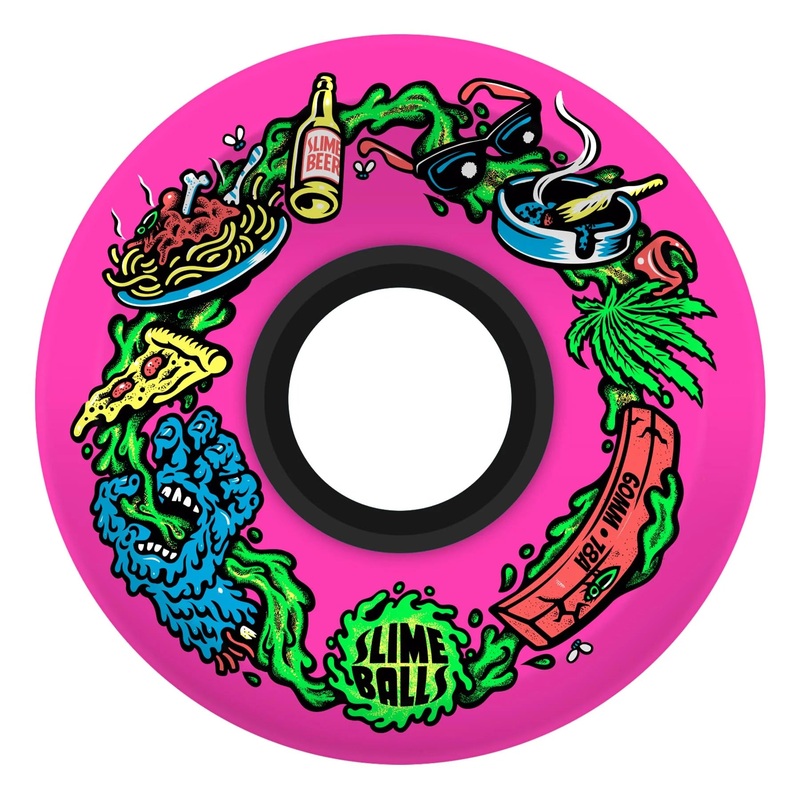 Slime Balls - Scarf Balls OG Slime Pink 78a Wheels (60mm)