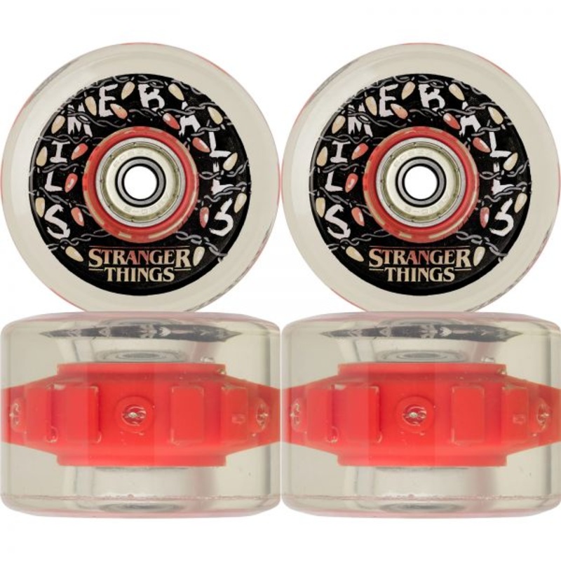 Slime Balls - Stranger Things Light Ups OG Slime Red 78a Wheels (66mm) *SALE