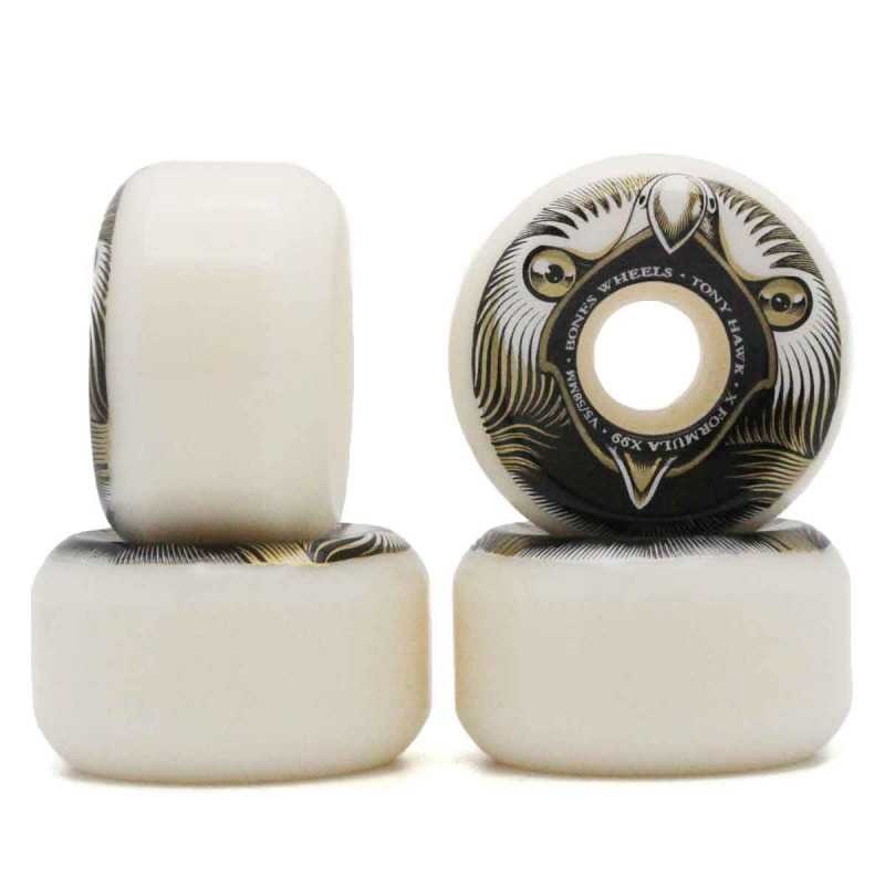 Bones - Hawk Beak & Destroy V5 Sidecut X-Formula 99a Wheels (58mm/60mm)